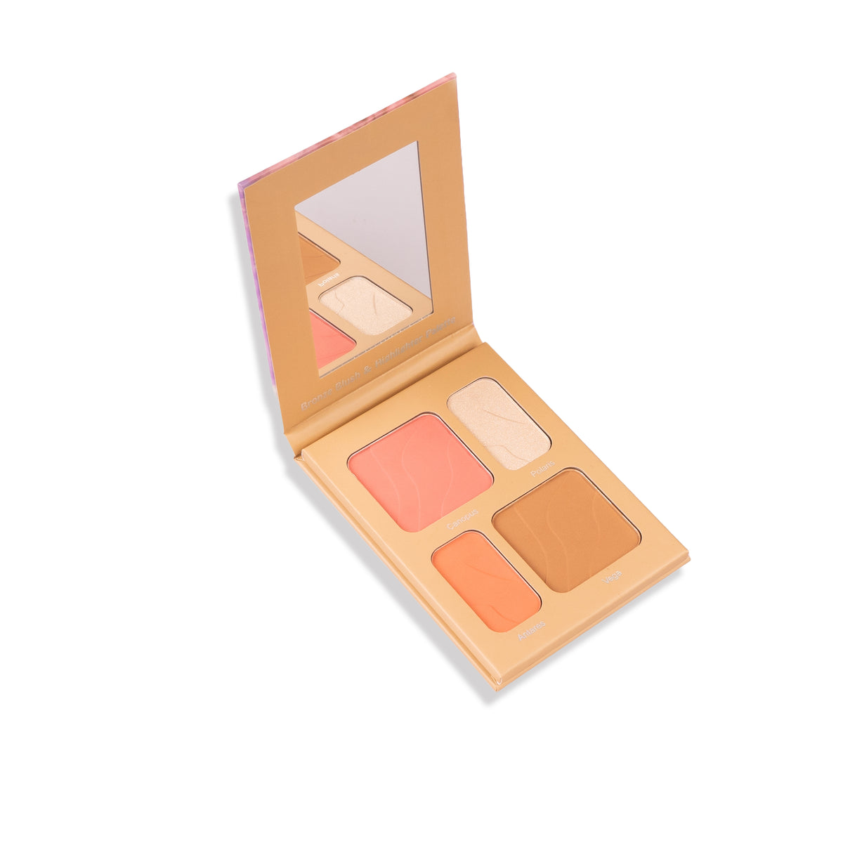 Highlighter, Bronzer & Blush  Pallete 3 in 1