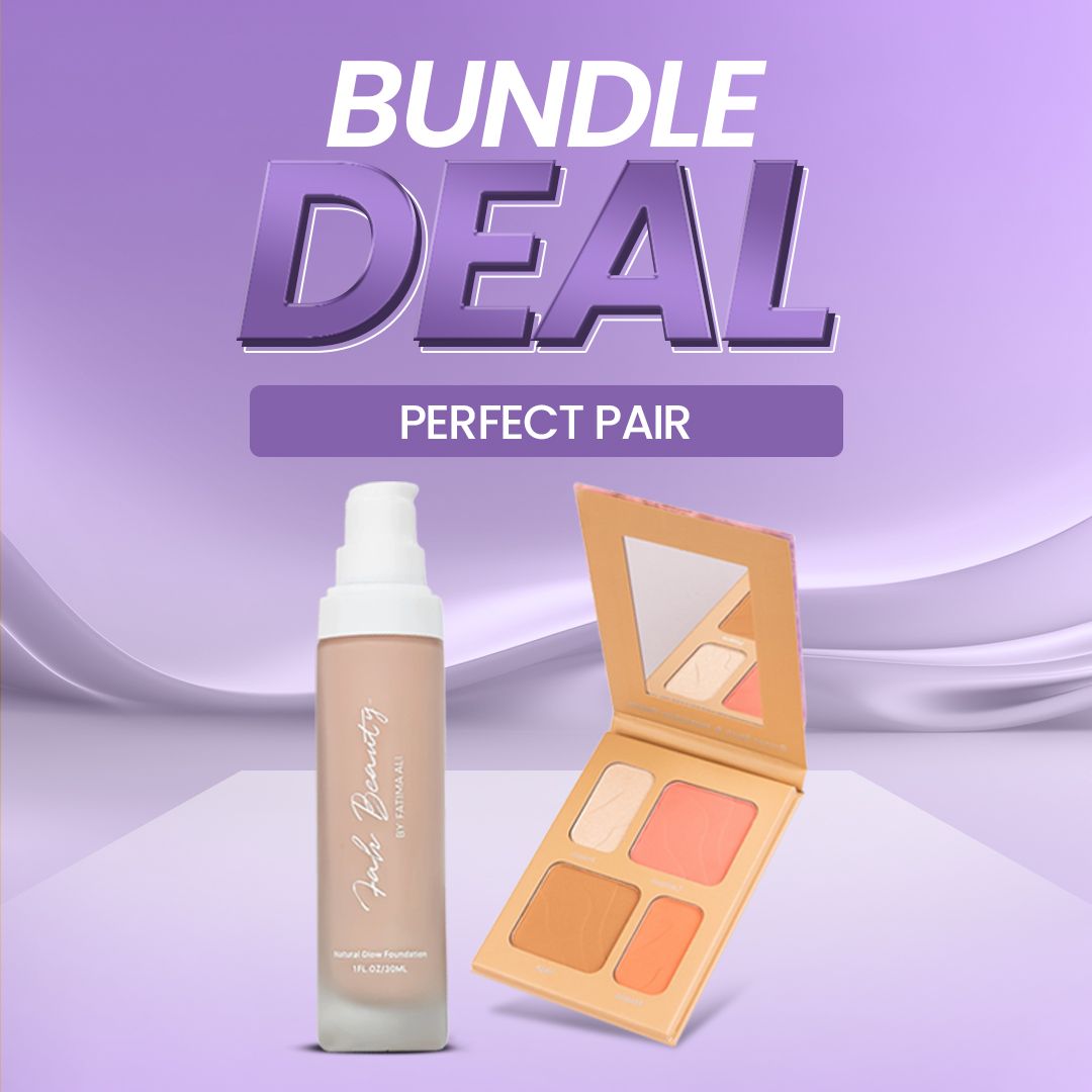 Get one highlighter Pallet & Glow Foundation
