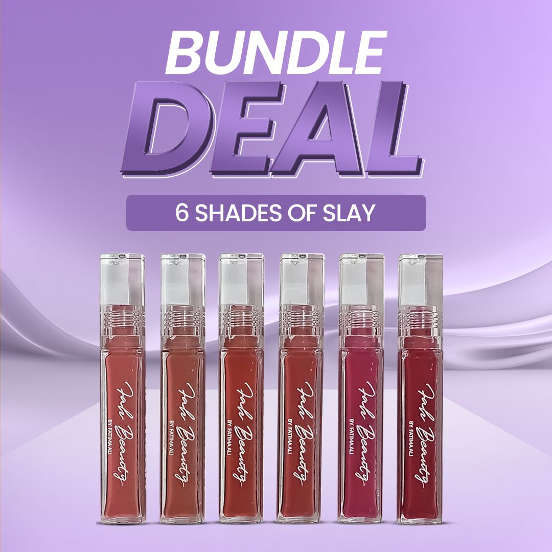 Pack of 6 lip Cremes ( Why choose when you have the whole collection )